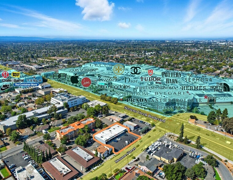 319-325 Monroe St, San Jose, CA for sale - Aerial - Image 3 of 6