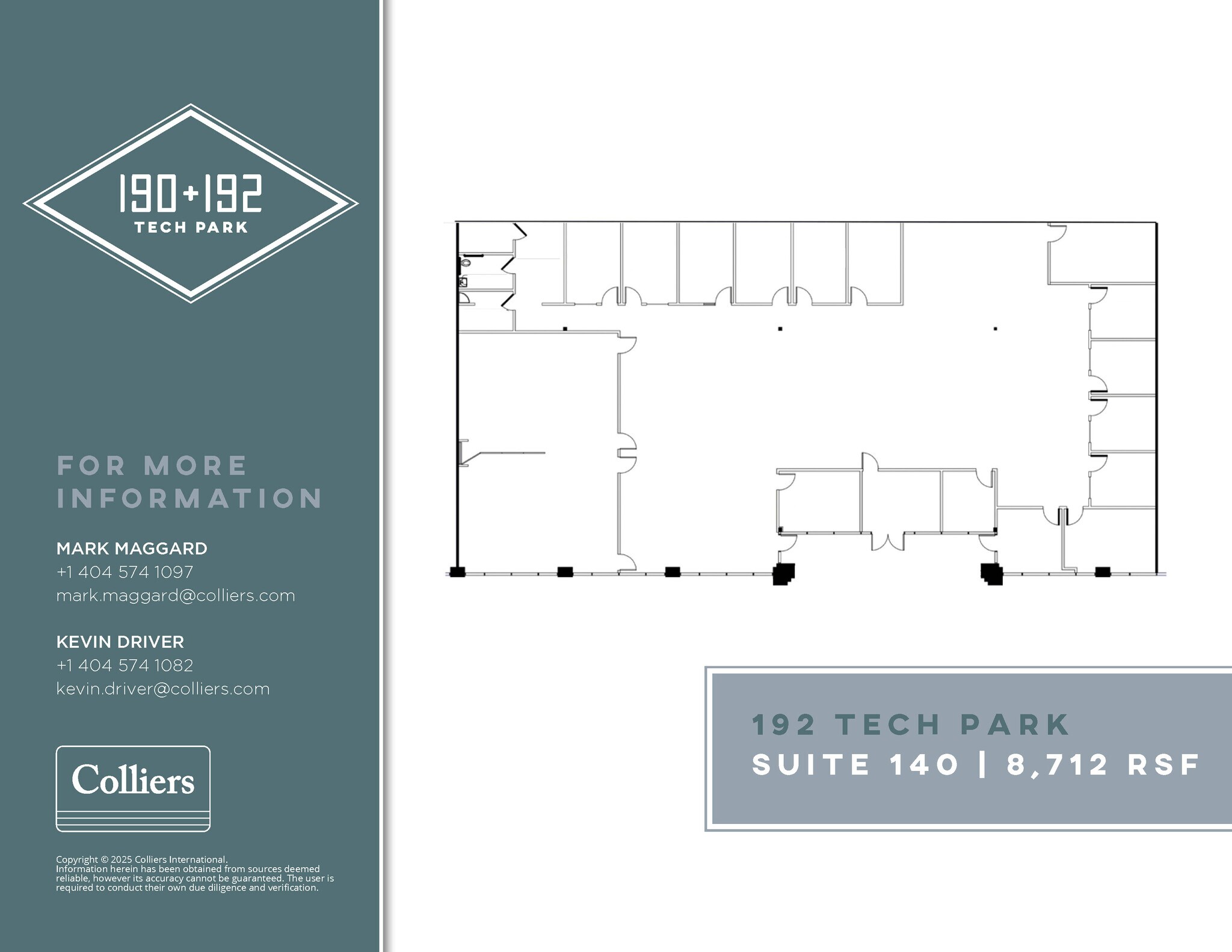 190 Technology Pky, Norcross, GA for lease Floor Plan- Image 1 of 2
