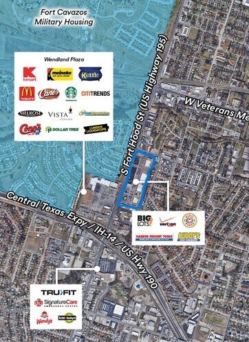 440 Plaza, Killeen, TX à louer - Photo du bâtiment - Image 3 de 4