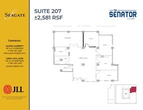 1121 L St, Sacramento, CA for lease Floor Plan- Image 1 of 1