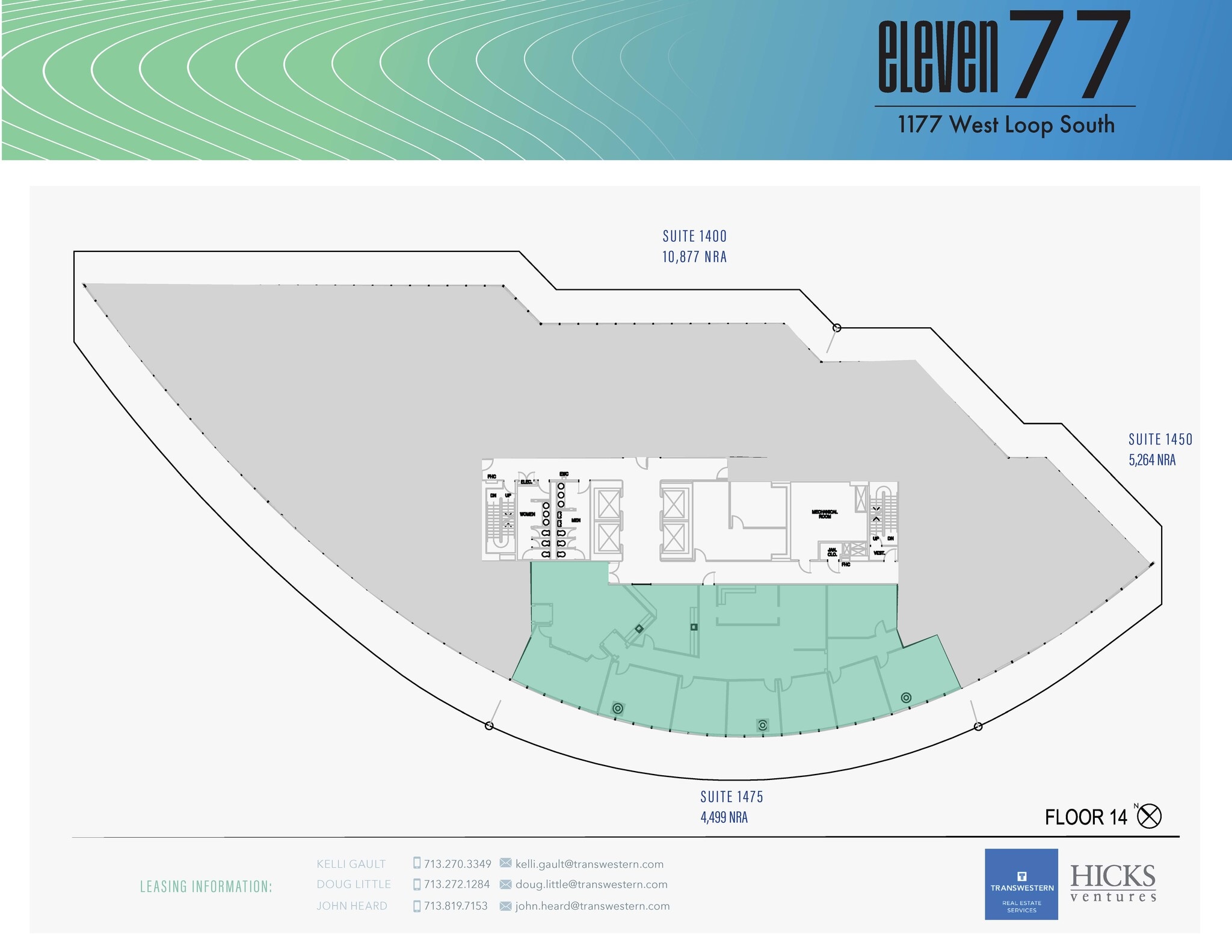 1177 West Loop S, Houston, TX à louer Plan d’étage- Image 1 de 1