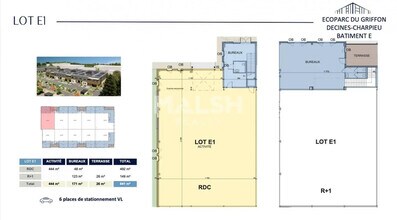 Flex in Décines-Charpieu for lease Floor Plan- Image 1 of 2