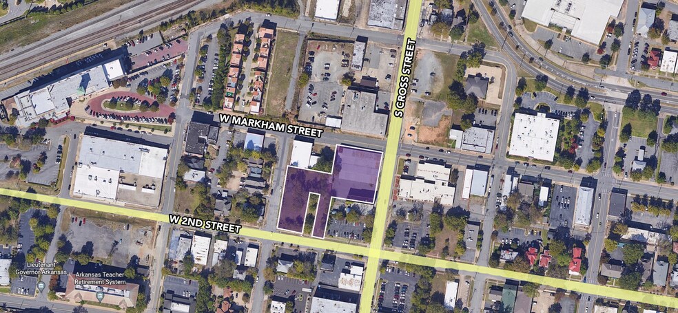 106 S Cross St, Little Rock, AR à vendre - Photo du bâtiment - Image 3 de 3