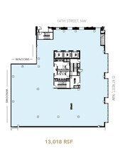 699 14th St NW, Washington, DC for lease Floor Plan- Image 1 of 1