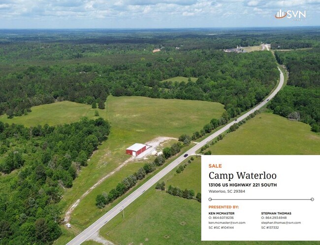 Plus de détails pour 13106 Highway 221 S, Waterloo, SC - Terrain à vendre