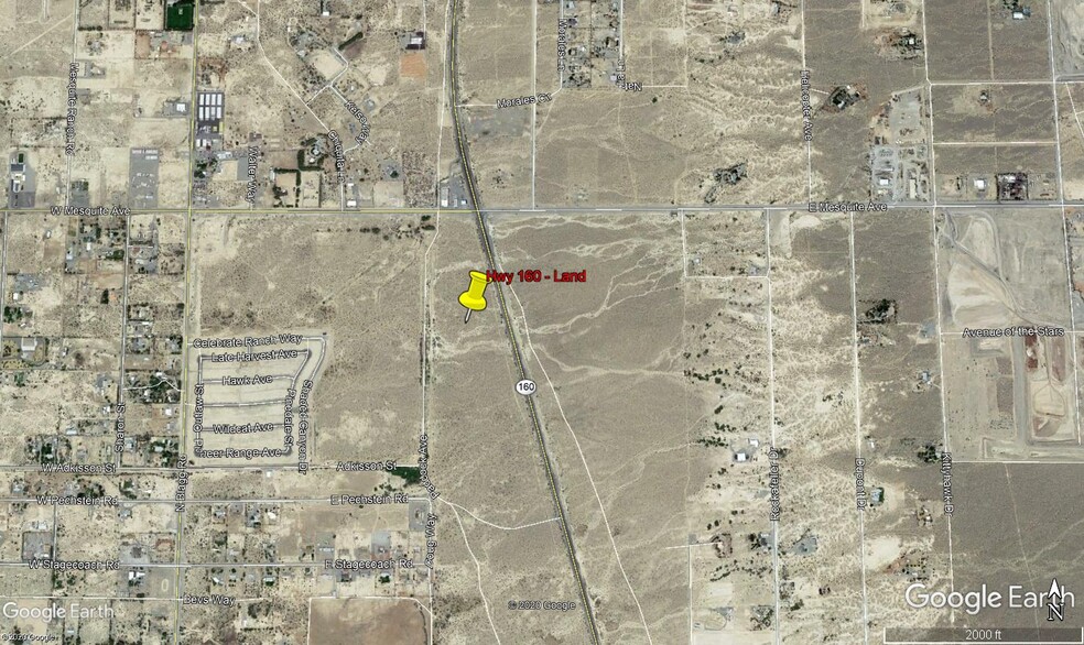 1870 N Nevada Highway 160, Pahrump, NV for sale - Aerial - Image 2 of 3