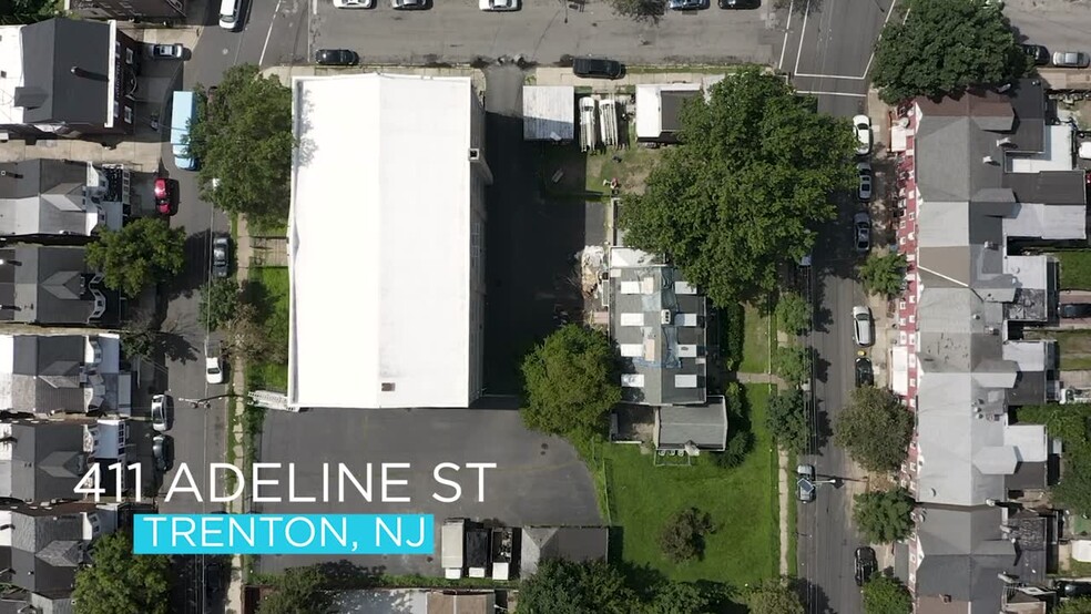 411 Adeline St, Trenton, NJ à vendre - Vidéo sur l’inscription commerciale - Image 2 de 3