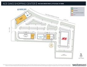 2140 Oak Grove Pky, Little Elm, TX for lease Site Plan- Image 1 of 1