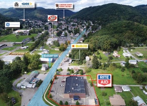 620 Allegheny Ave, Emporium, PA - Aerial  map view
