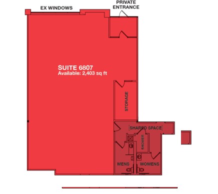 6801-6811 Flying Cloud Dr, Eden Prairie, MN à louer Plan d’étage- Image 1 de 1
