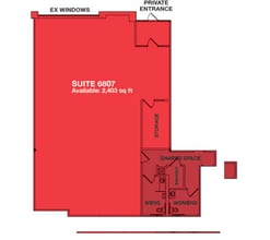 6801-6811 Flying Cloud Dr, Eden Prairie, MN à louer Plan d’étage- Image 1 de 1