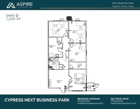 18723 Mueschke Rd, Cypress, TX for lease Floor Plan- Image 1 of 1