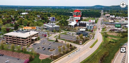 1520 Elm St, Wausau, WI - Aerial  map view