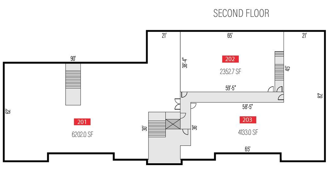 6604 178 Ave, Edmonton, AB for lease Floor Plan- Image 1 of 2
