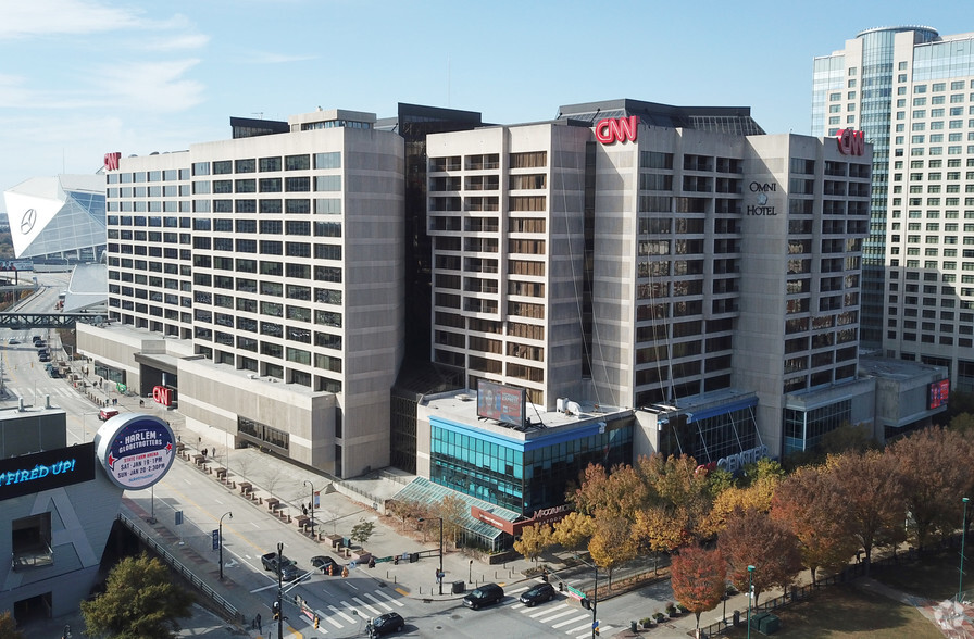 1 CNN Center Plz NW, Atlanta, GA à vendre - Photo du bâtiment - Image 1 de 1