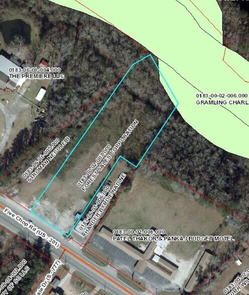 0 Five Chop Rd, Orangeburg, SC à vendre - Photo du bâtiment - Image 3 de 4