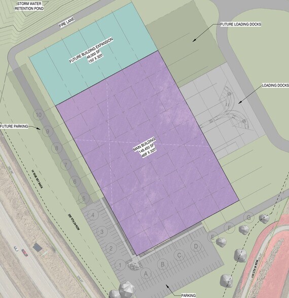 1515 S Wisconsin Dr, Jefferson, WI à louer - Plan de site - Image 2 de 6
