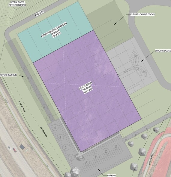 1515 S Wisconsin Dr, Jefferson, WI for lease - Site Plan - Image 2 of 6