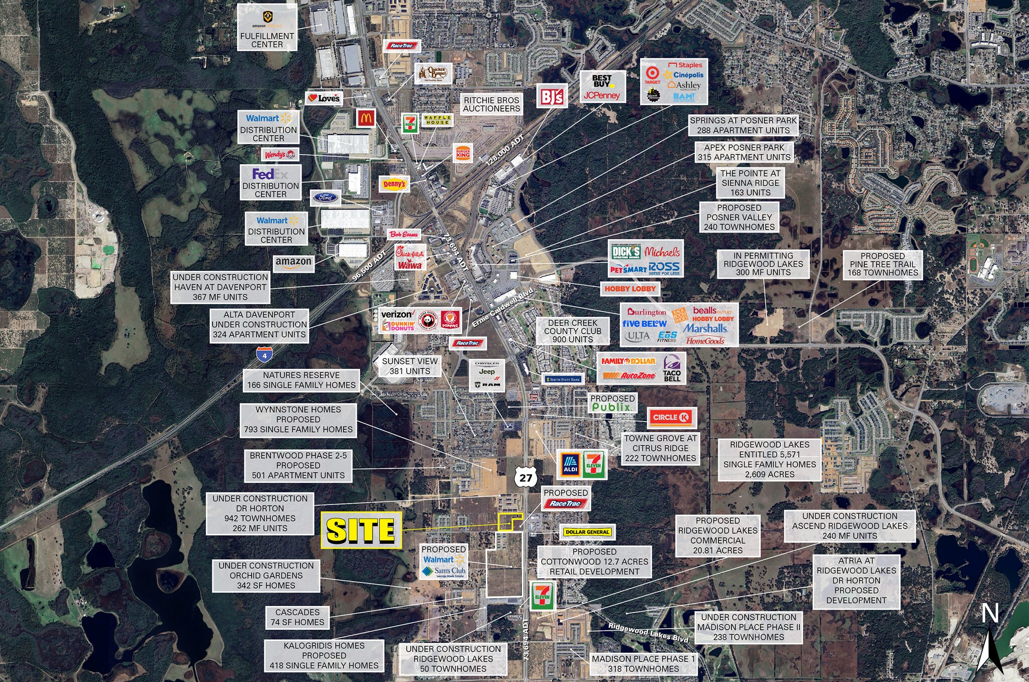 US 27, Davenport, FL à louer Photo du bâtiment- Image 1 de 4