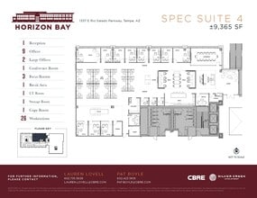 1337 E Rio Salado Parkway, Tempe, AZ for lease Floor Plan- Image 1 of 1