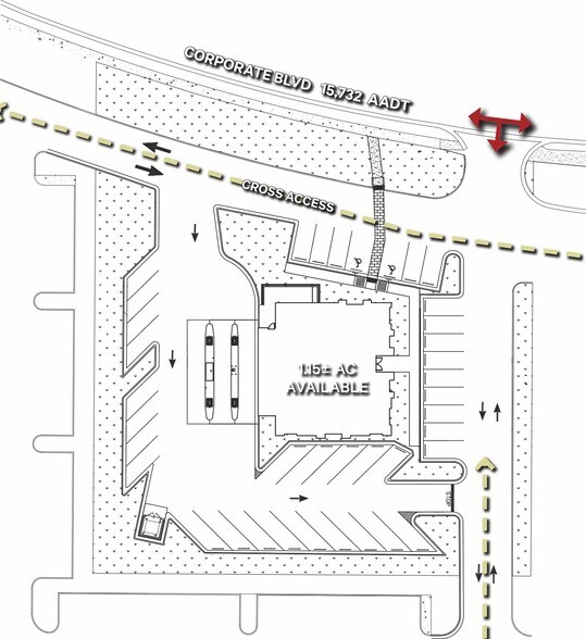 12250 Corporate Blvd, Orlando, FL for lease - Site Plan - Image 3 of 3