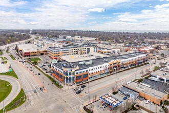 500 W Silver Spring Dr, Glendale, WI - AERIAL  map view