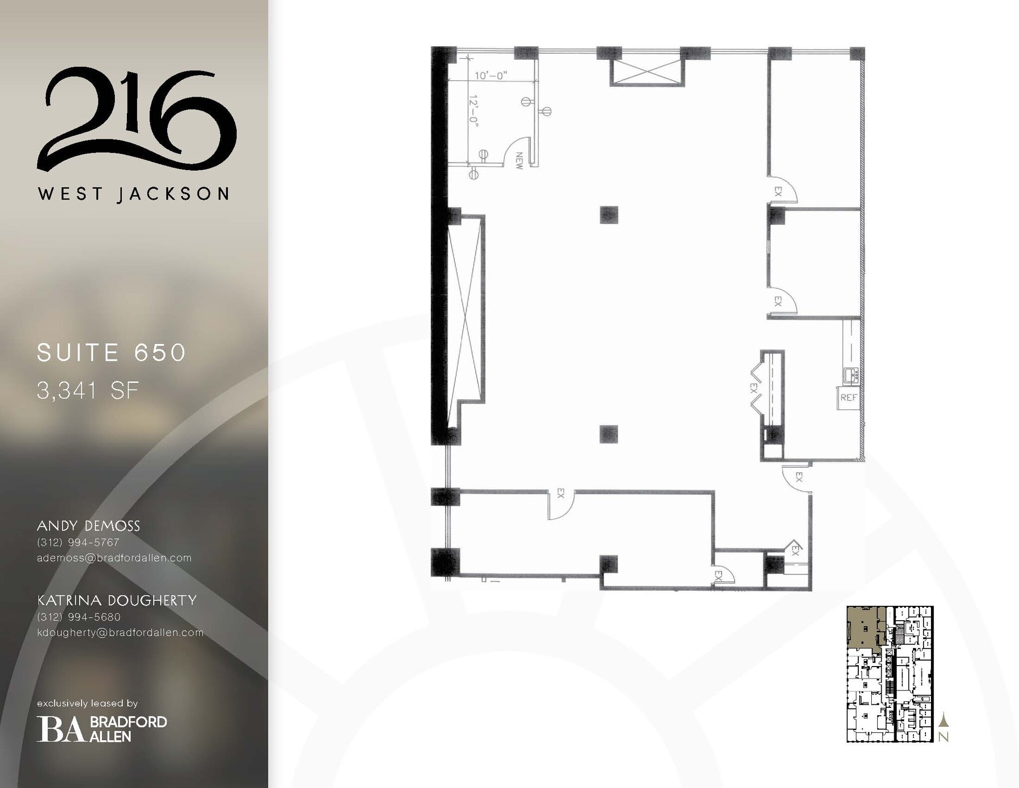 216 W Jackson Blvd, Chicago, IL for lease Floor Plan- Image 1 of 1