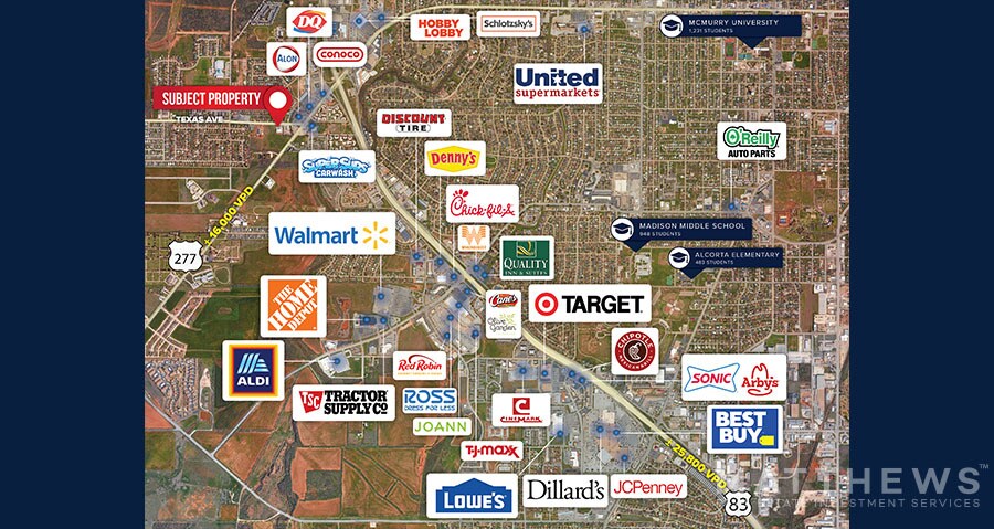 5201 Texas Ave, Abilene, TX à louer - Photo du bâtiment - Image 3 de 4