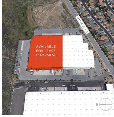 9175 Moya Blvd, Reno, NV for lease - Aerial - Image 2 of 2