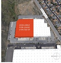9175 Moya Blvd, Reno, NV - AERIAL map view