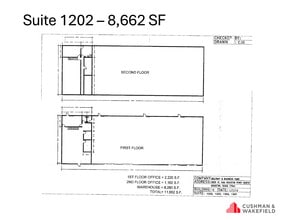 5829 W Sam Houston Pky N, Houston, TX à louer Plan d’étage- Image 1 de 1