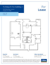 16155 Park Row, Houston, TX à louer Plan d’étage- Image 1 de 1