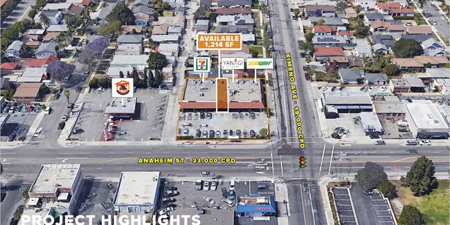 Plus de détails pour 4323-4343 E Anaheim St, Long Beach, CA - Commerce de détail à louer