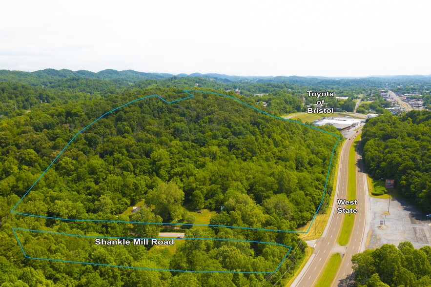 West State Street, Bristol, TN for sale - Aerial - Image 1 of 2