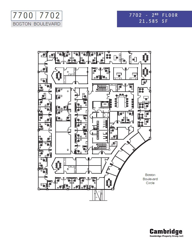 7375 Boston Blvd, Springfield, VA for lease Floor Plan- Image 1 of 1