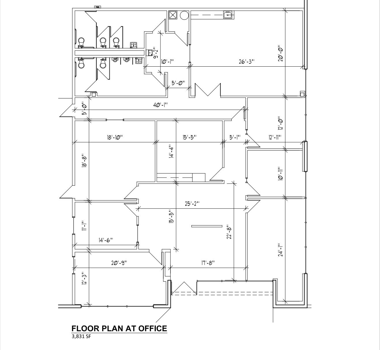 7700 Trade Port Dr, Louisville, KY à louer Plan d’étage- Image 1 de 2