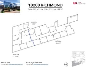 10200 Richmond Ave, Houston, TX for lease Floor Plan- Image 1 of 2