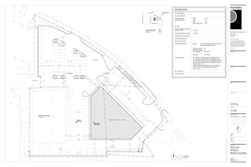50 Ecorse Rd, Ypsilanti, MI for lease - Site Plan - Image 3 of 8