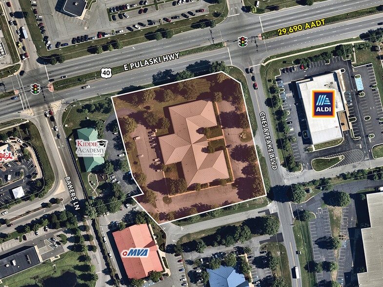 101 Chesapeake Blvd, Elkton, MD for sale - Aerial - Image 3 of 7