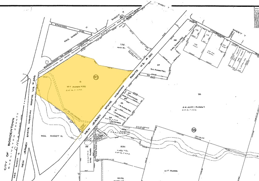 130 Route 130, Bordentown, NJ à vendre - Plan cadastral - Image 3 de 9