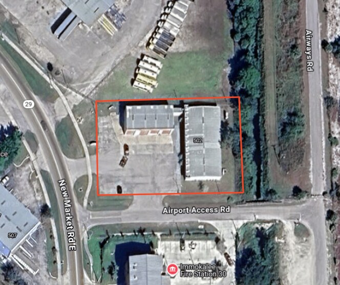 502 New Market Rd E, Immokalee, FL à louer - Aérien - Image 2 de 4