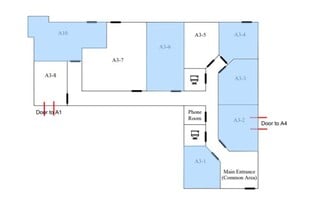 5000 W Oakey Blvd, Las Vegas, NV à louer Plan d’étage- Image 1 de 1