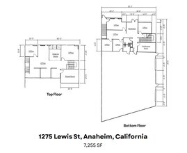 1275 S Lewis St, Anaheim, CA for lease Floor Plan- Image 1 of 1