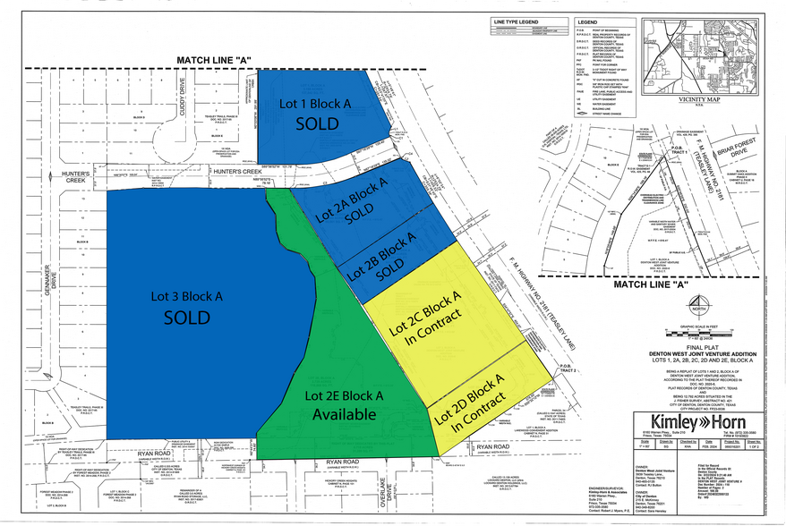 NWC Teasley Ln & Ryan Rd, Denton, TX à vendre - Photo du bâtiment - Image 1 de 3