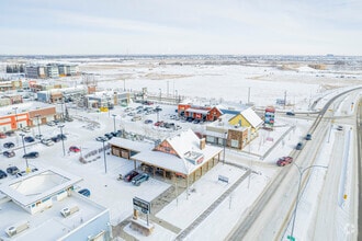 19369 Sheriff King St SW, Calgary, AB - AERIAL  map view