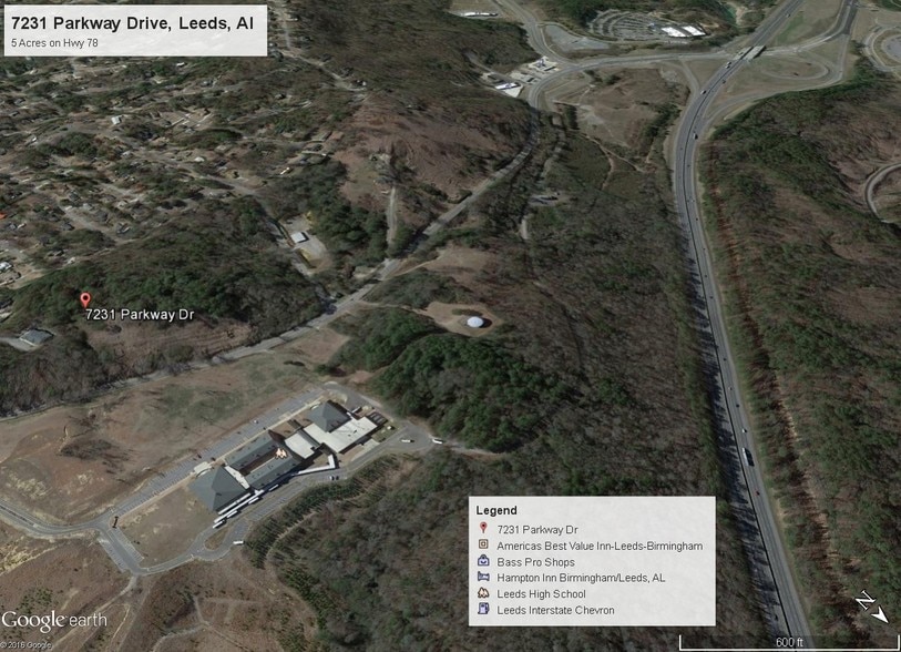 7231 US 78 Hwy, Leeds, AL à vendre - Photo du bâtiment - Image 3 de 4