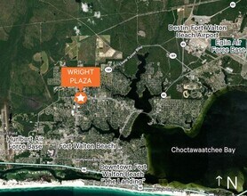 913 Beal Pky N, Fort Walton Beach, FL - AERIAL  map view