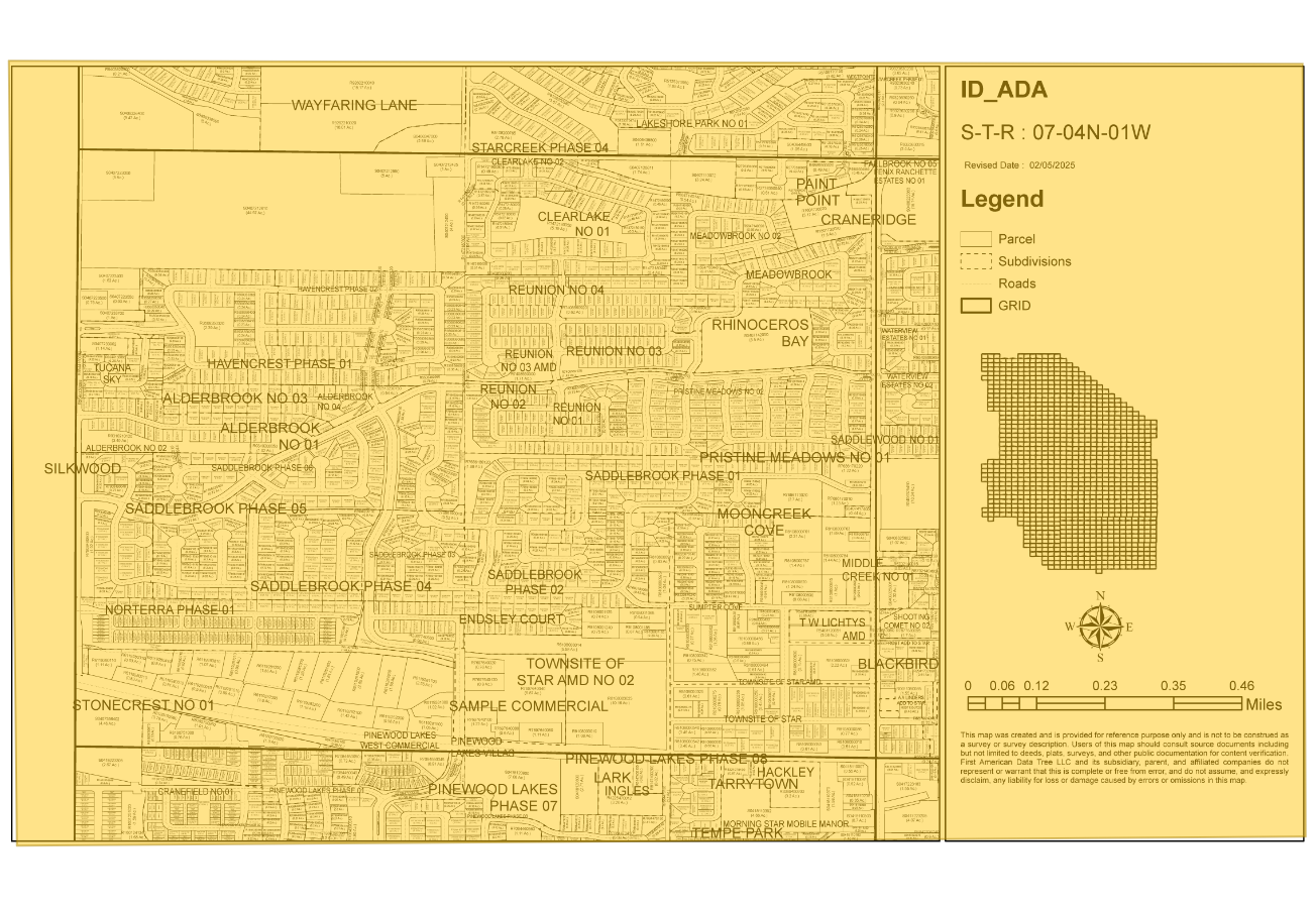 12080 W State St, Star, ID à louer Plan cadastral- Image 1 de 10