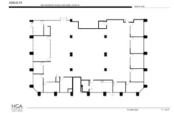 2033 Gateway Pl, San Jose, CA à louer Plan d’étage- Image 1 de 1