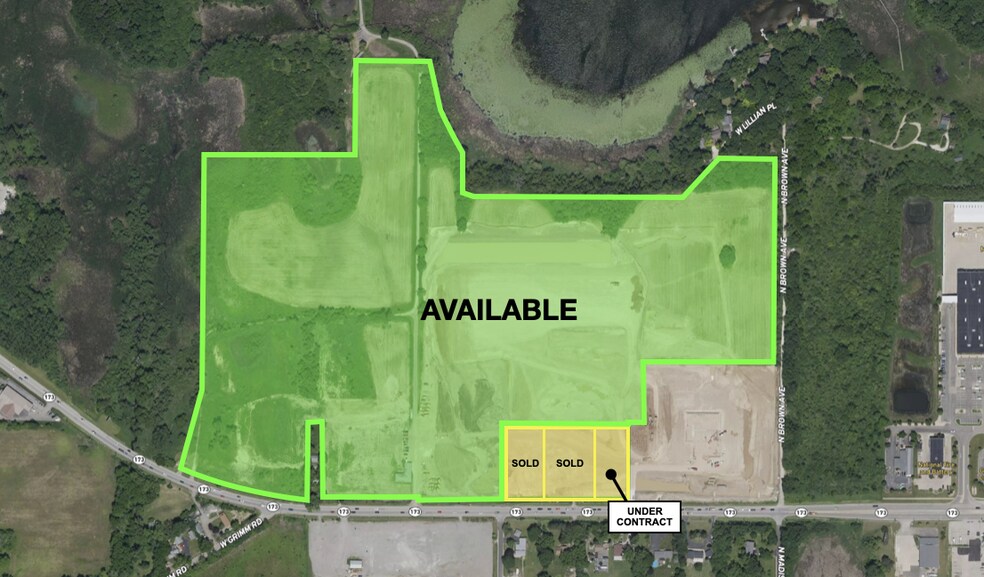 IL Route 173 & Brown Rd, Antioch, IL à vendre - Photo du bâtiment - Image 1 de 3